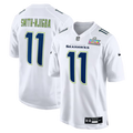Jaxon Smith-Njigba Seattle Seahawks Super Bowl LX Patch Jersey - Tundra White