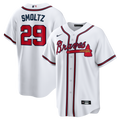 John Smoltz Atlanta Braves Home Retired Player Jersey - White