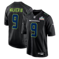 Kenneth Walker III Seattle Seahawks Super Bowl LX Patch Jersey - Carbon Black