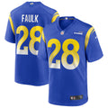 Marshall Faulk Los Angeles Rams Retired Player Jersey - Royal