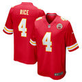 Rashee Rice Kansas City Chiefs Jersey - Red