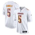 Jayden Daniels Washington Commanders Jersey - Tundra White