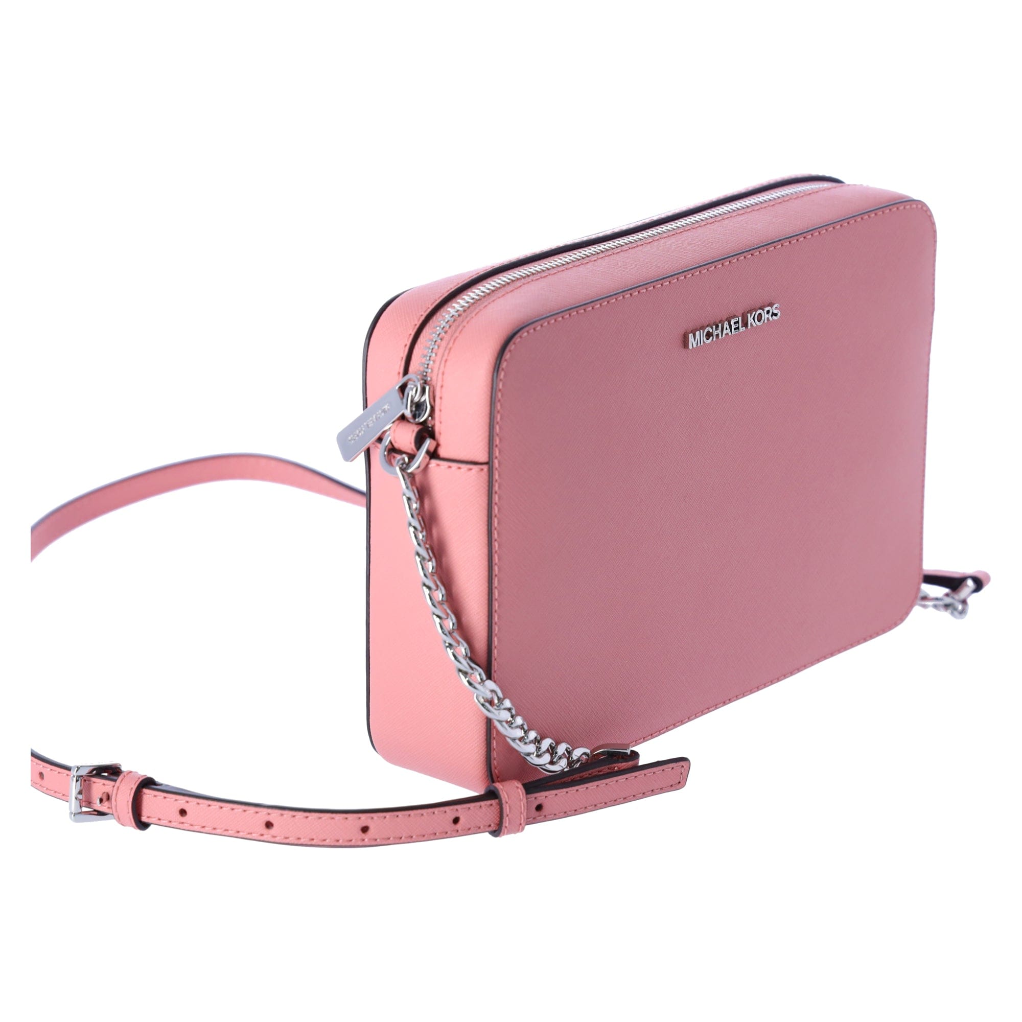 Michael Kors JetSet Large EastWest SaffianoLeather CrossbodyBag Primrose