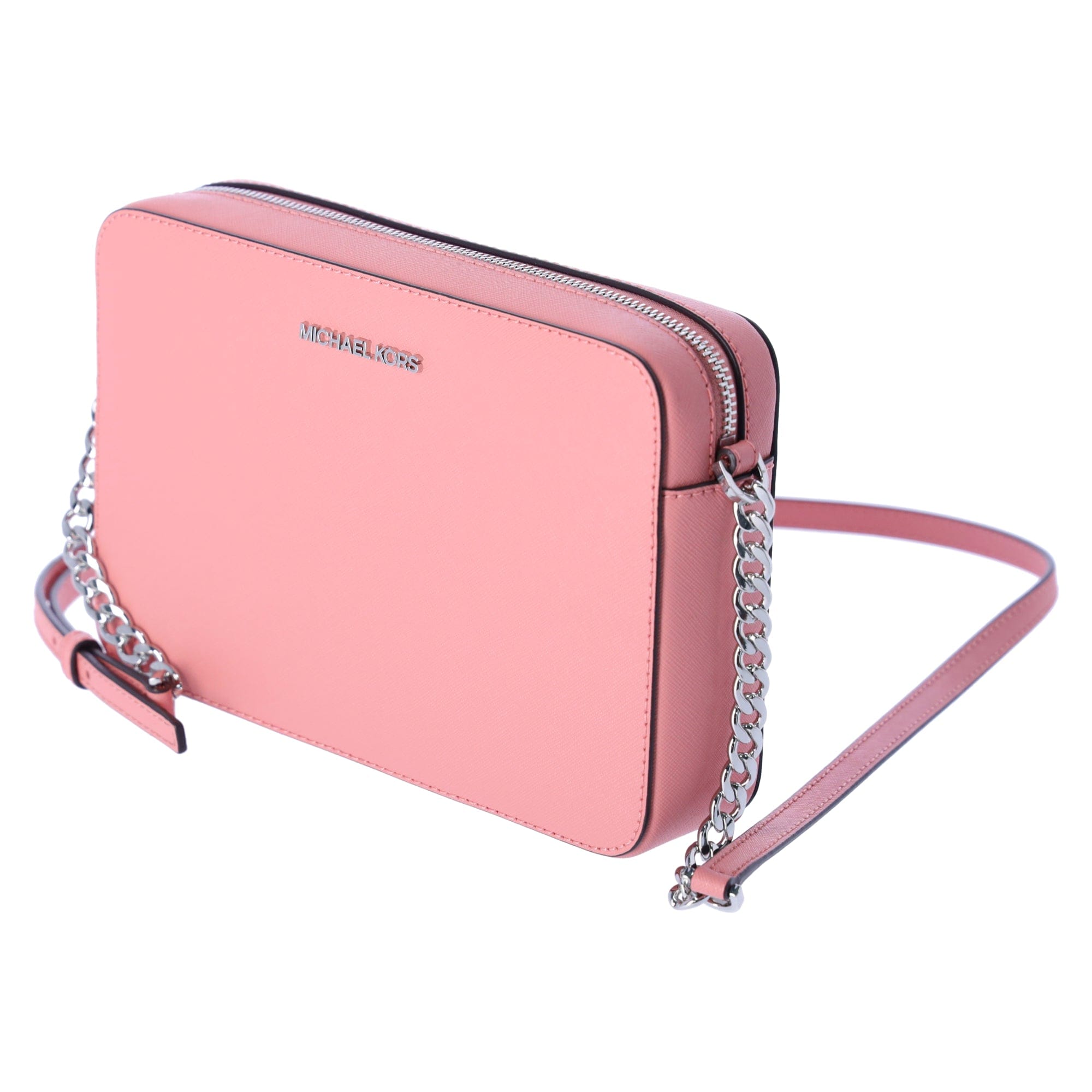Michael Kors JetSet Large EastWest SaffianoLeather CrossbodyBag Primrose