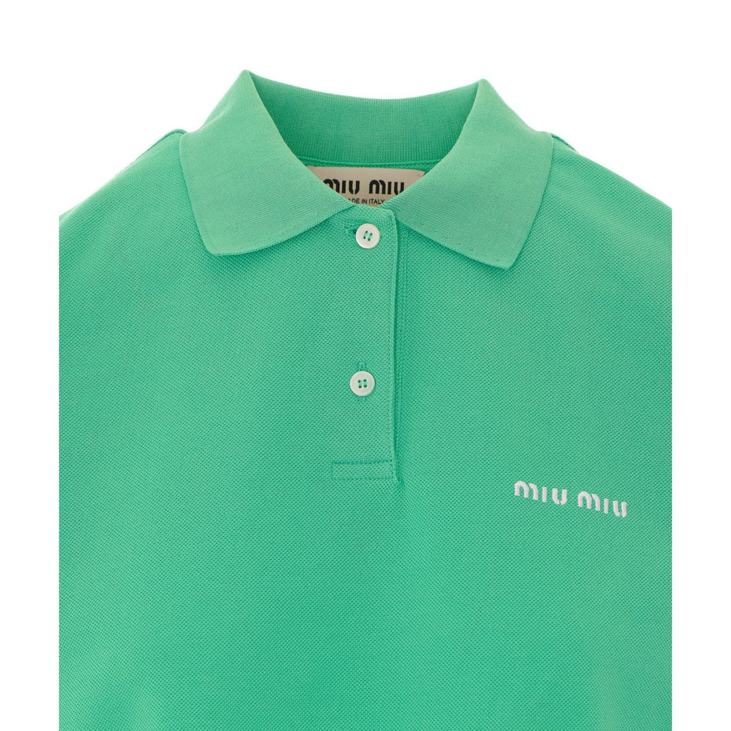 Miu Miu Women Miu Miu Logo Polo