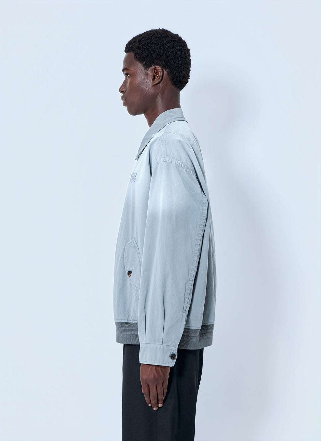 Miu Miu Men Old Twill Blouson Jacket