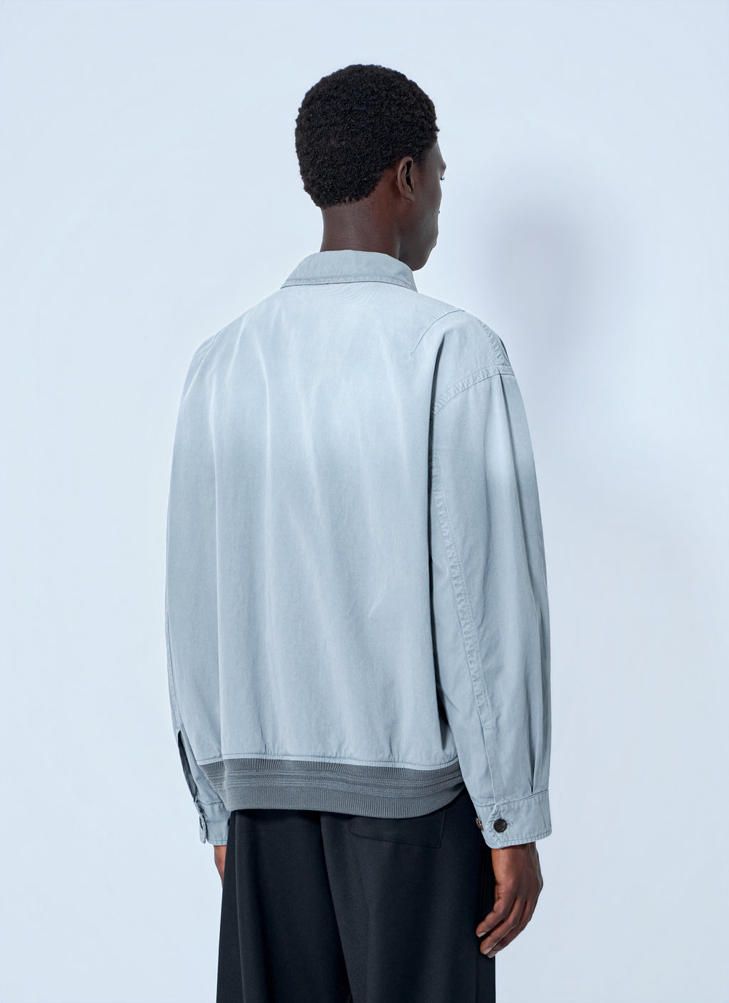 Miu Miu Men Old Twill Blouson Jacket