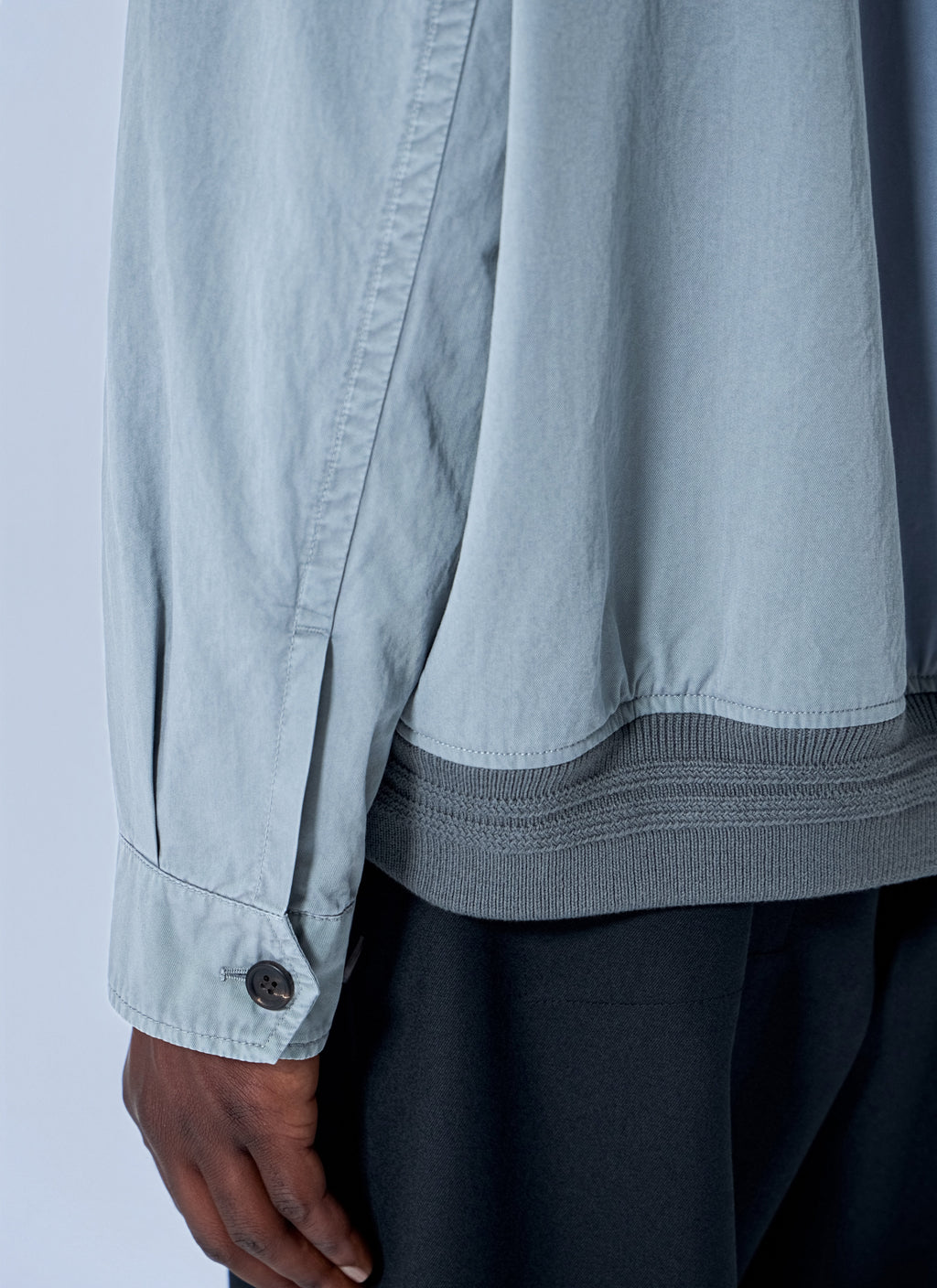 Miu Miu Men Old Twill Blouson Jacket