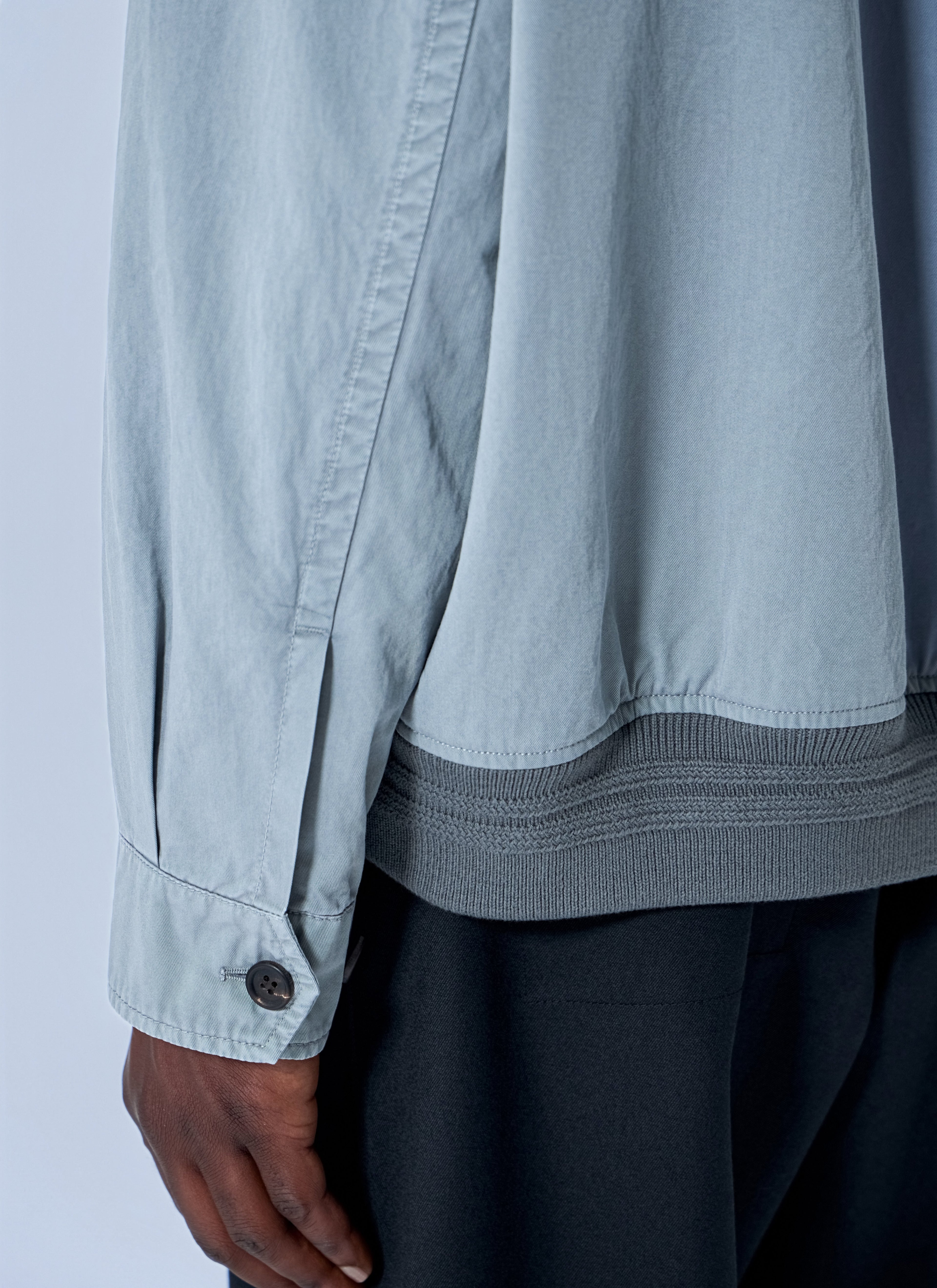 Miu Miu Men Old Twill Blouson Jacket
