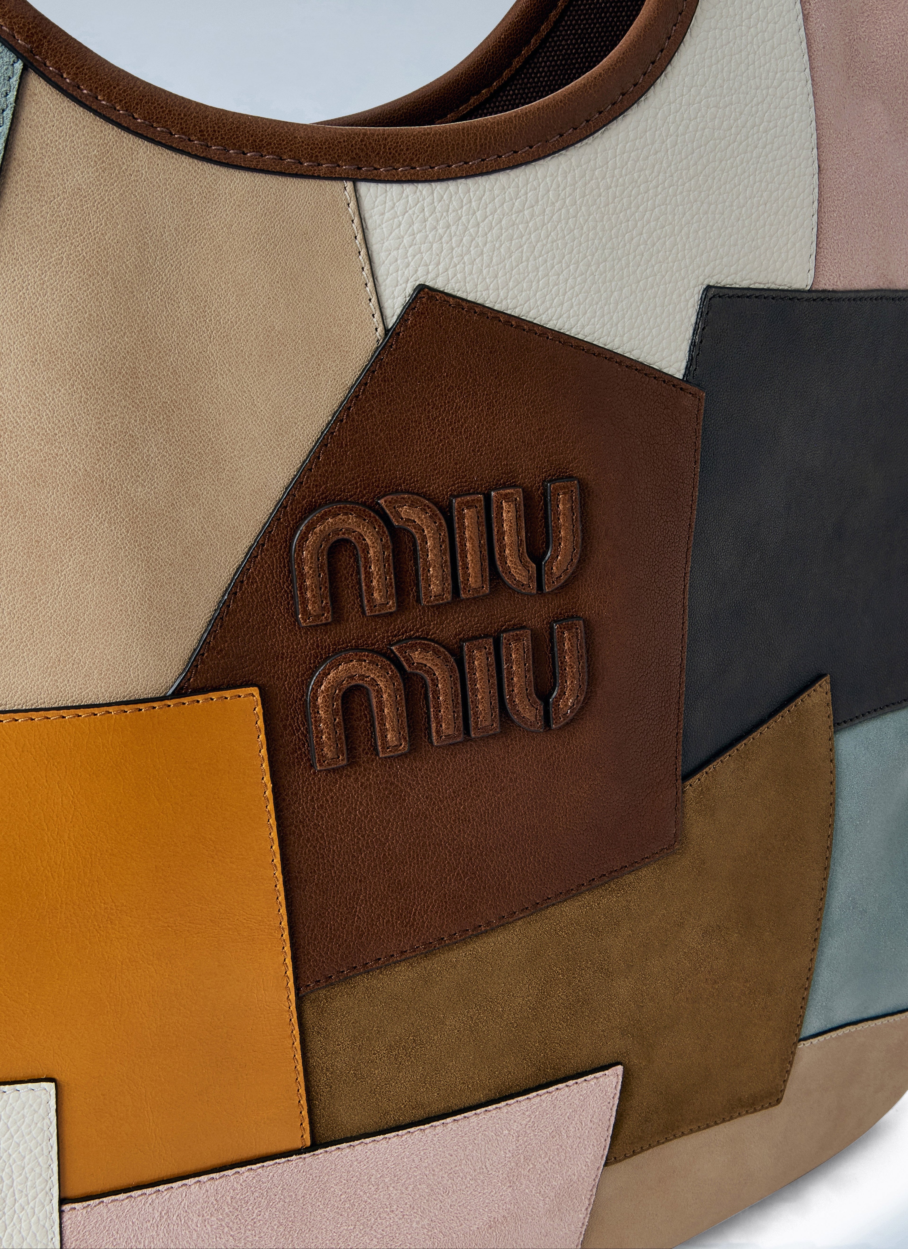 Miu Miu Women Ivy Leather Shoulder Bag