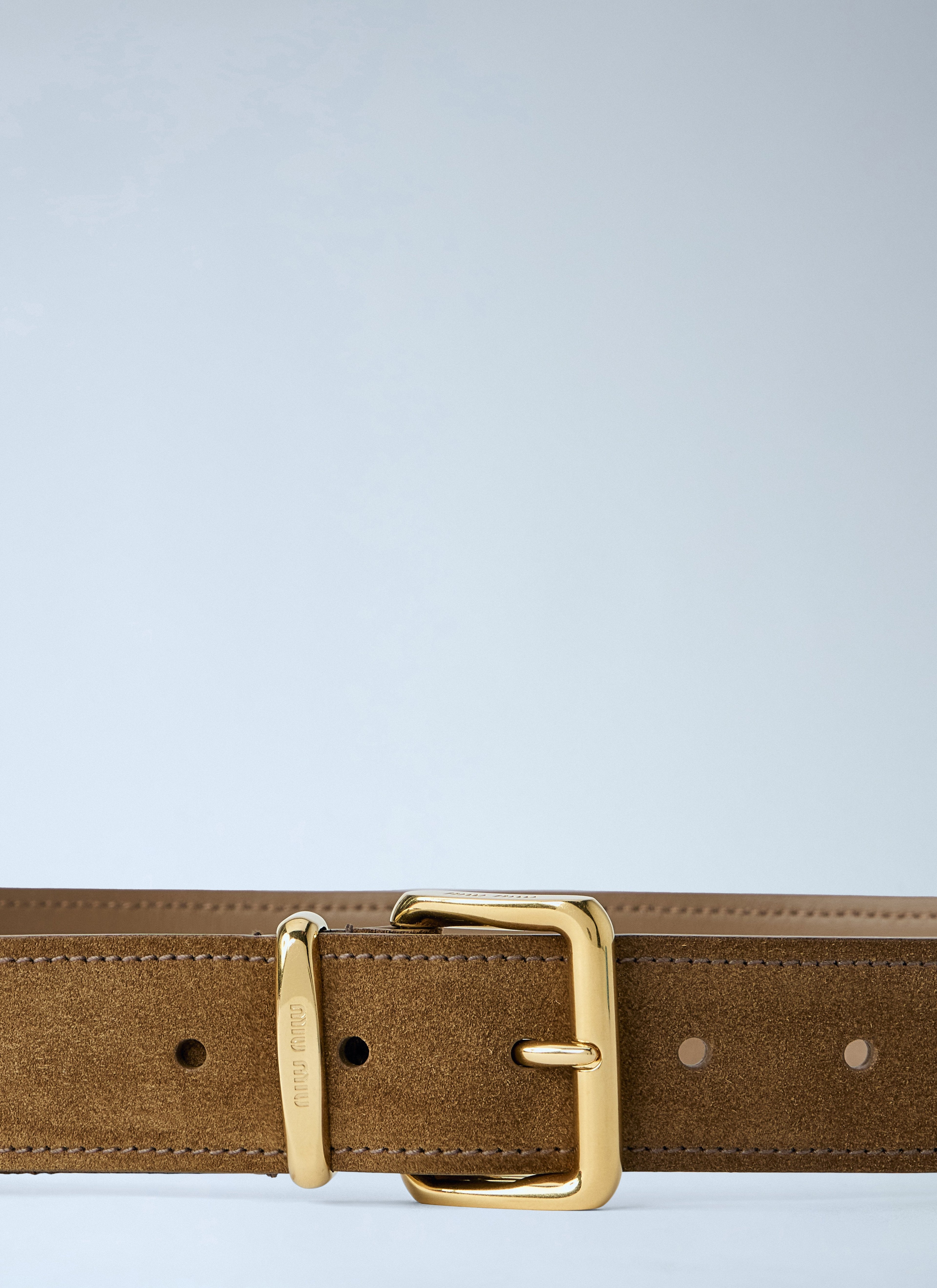 Miu Miu Women Suede Belt