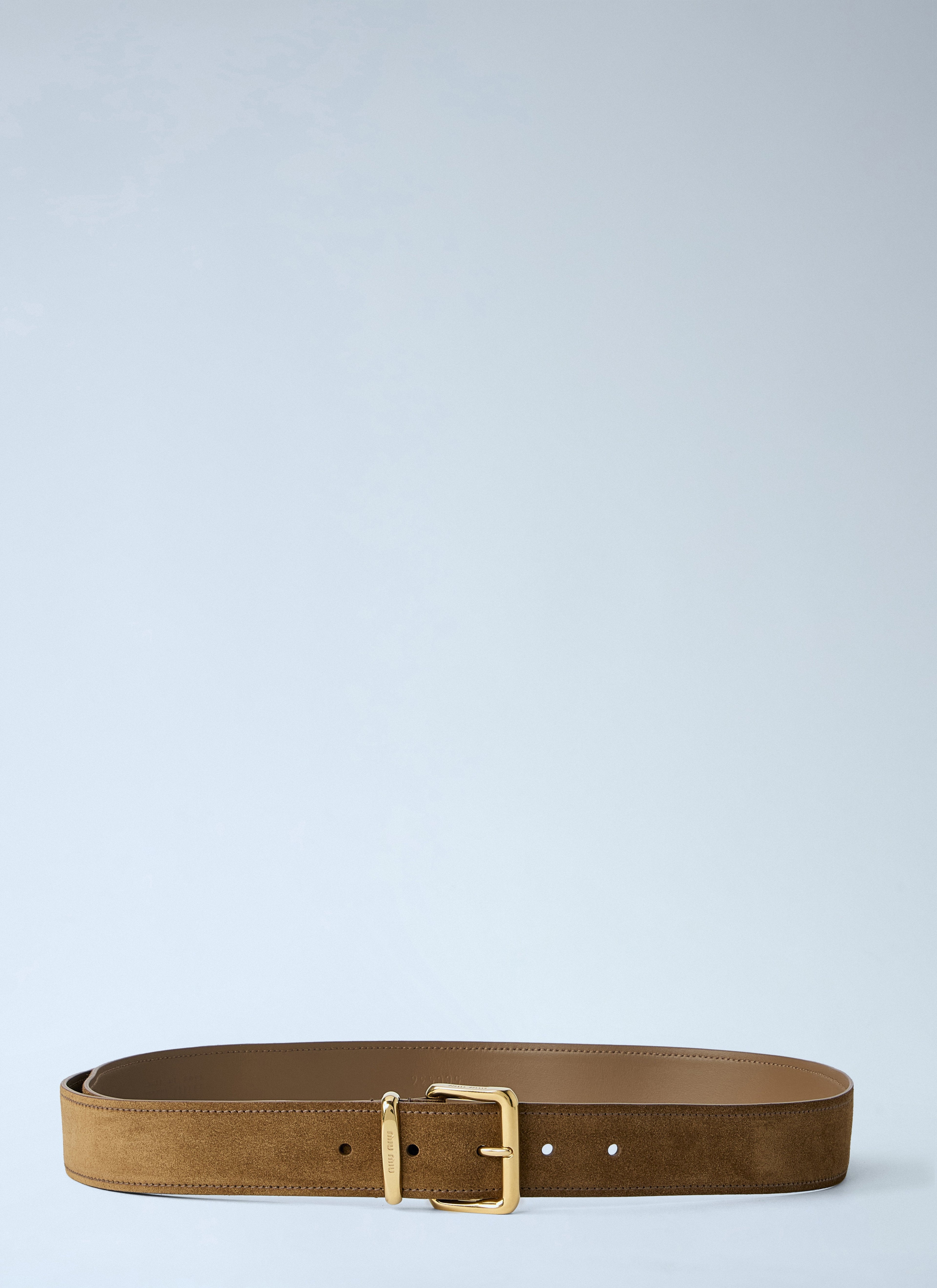 Miu Miu Women Suede Belt