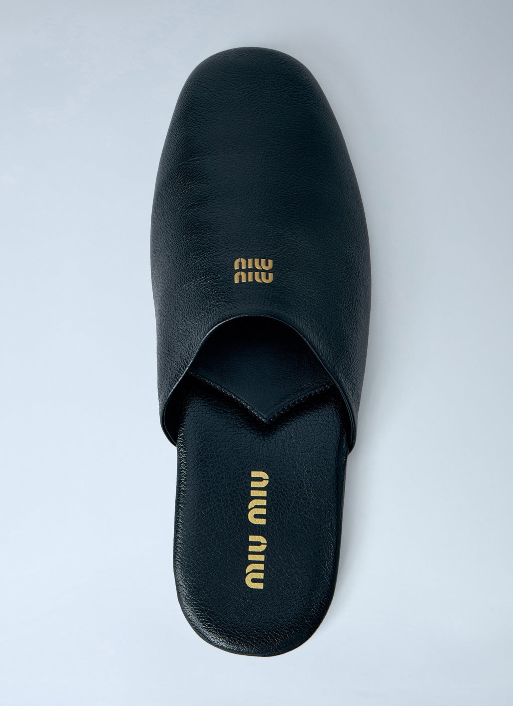 Miu Miu Women Leather Slippers