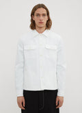 Maison Margiela Men Cotton Gabardine Shirt