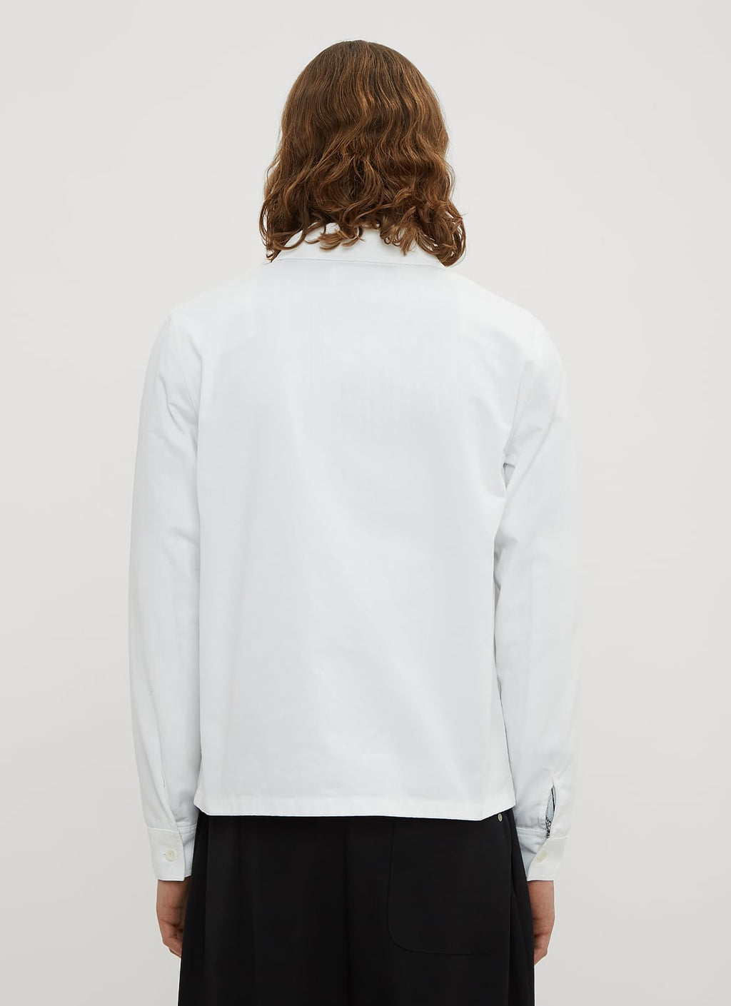 Maison Margiela Men Cotton Gabardine Shirt