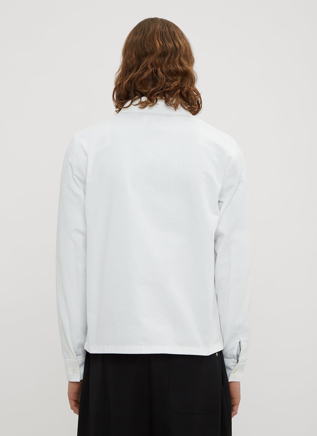 Maison Margiela Men Cotton Gabardine Shirt