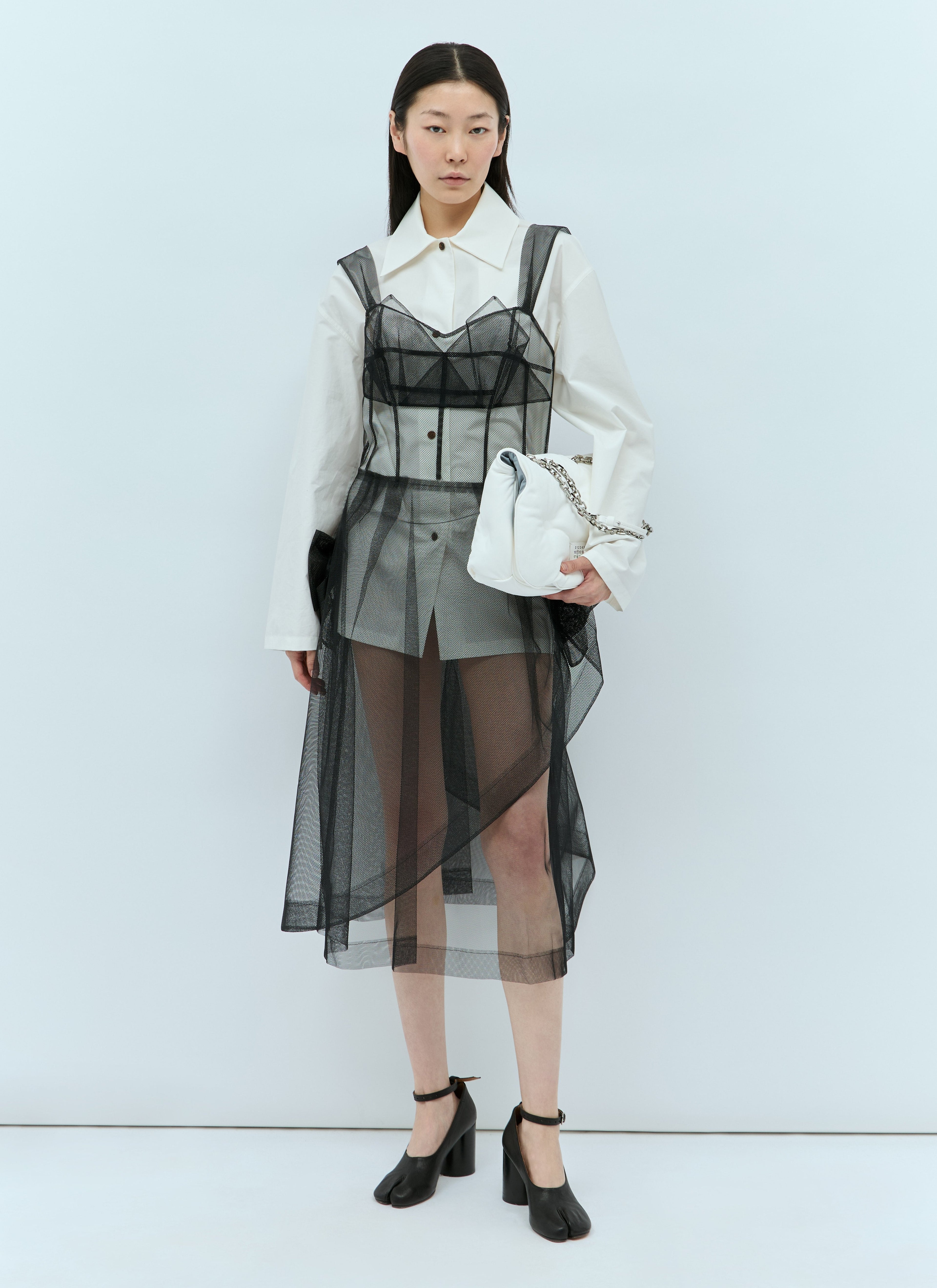 Maison Margiela Women Tulle Midi Dress