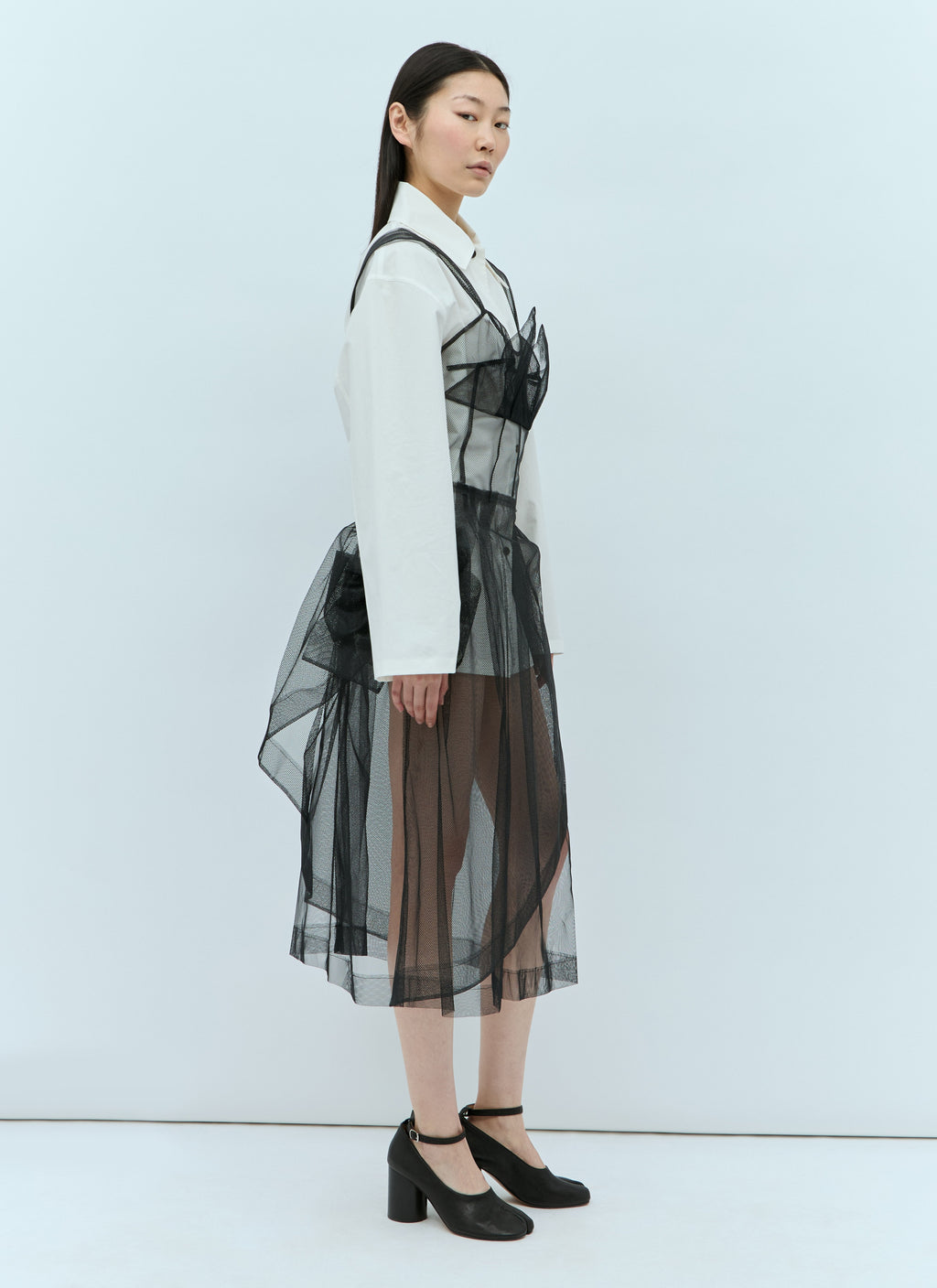 Maison Margiela Women Tulle Midi Dress