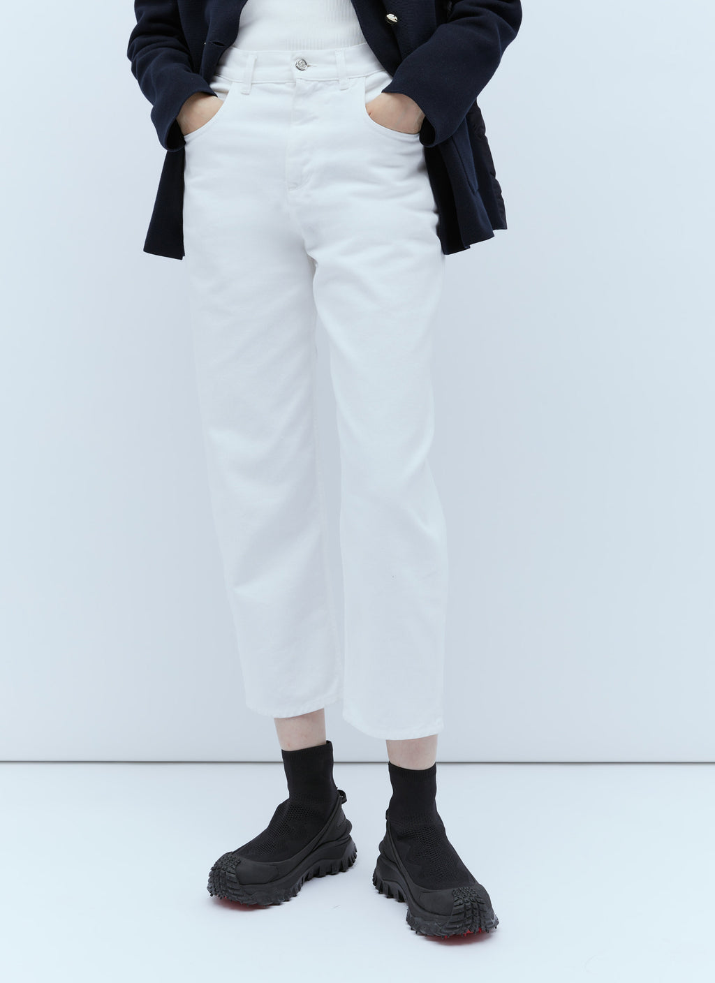 Moncler Women Cropped Jeans
