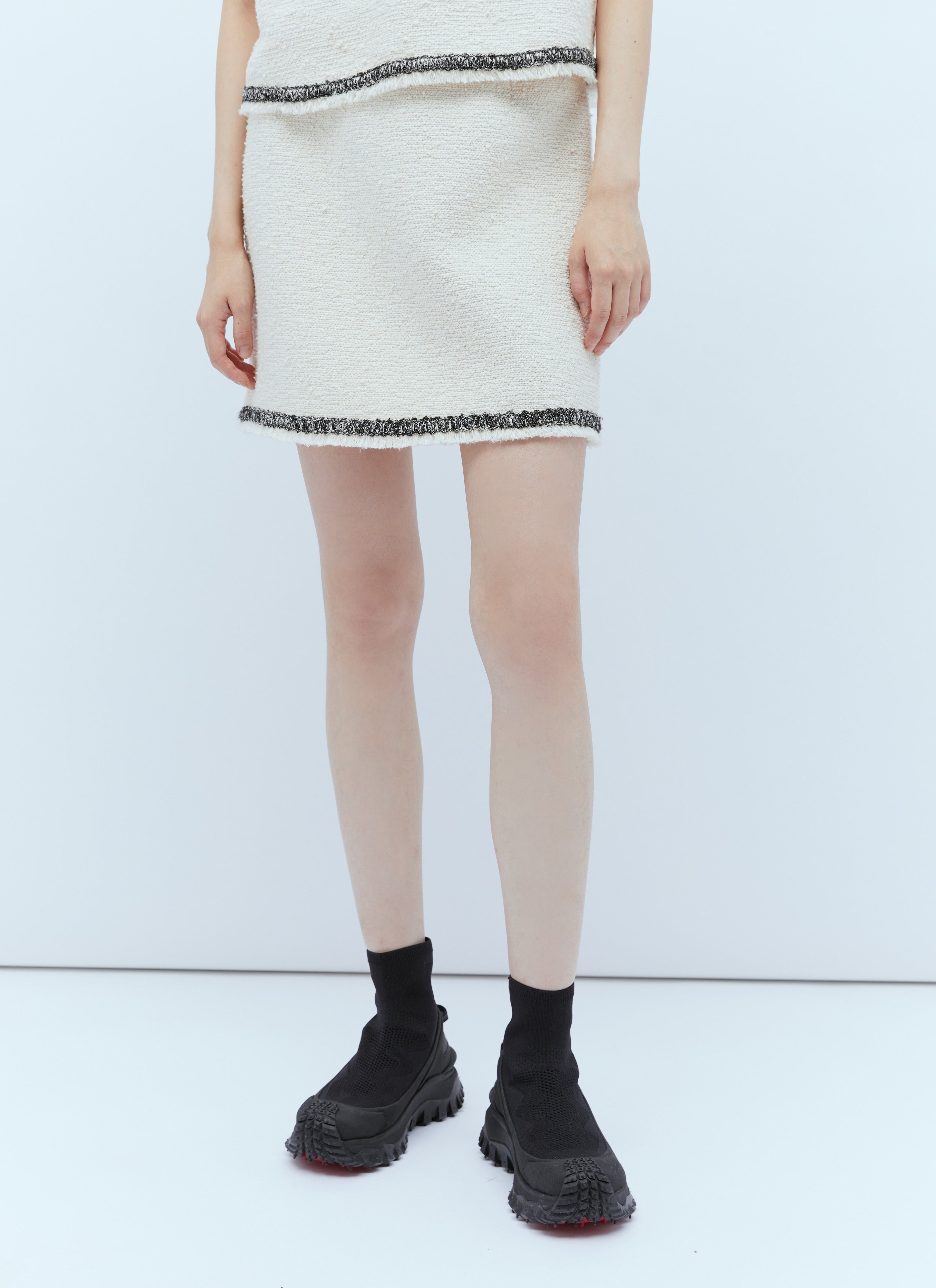 Moncler Women Tweed Mini Skirt