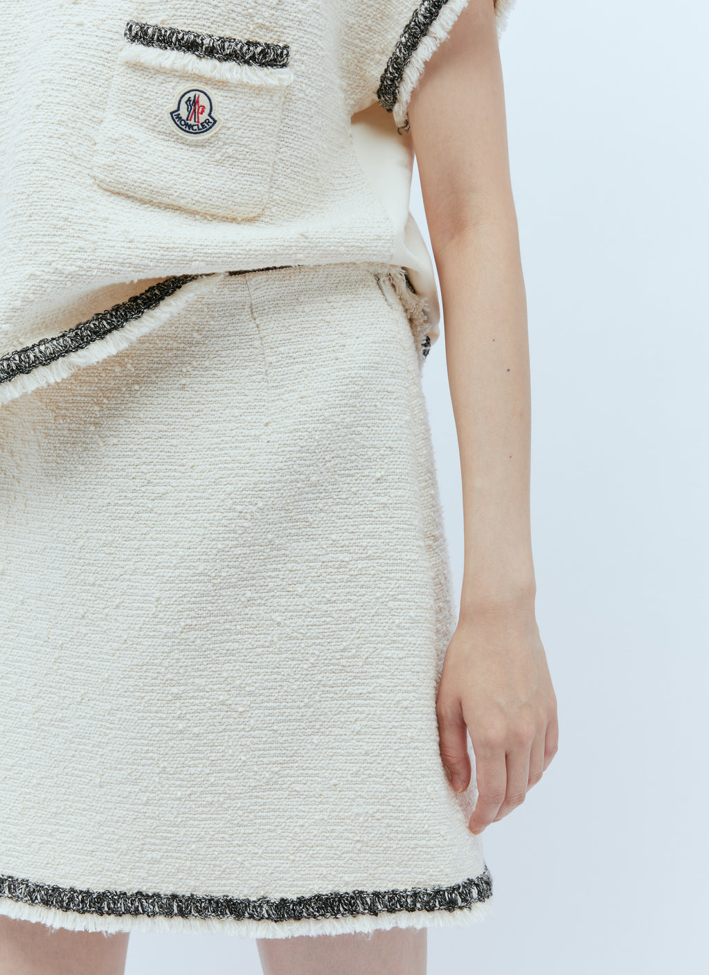 Moncler Women Tweed Mini Skirt