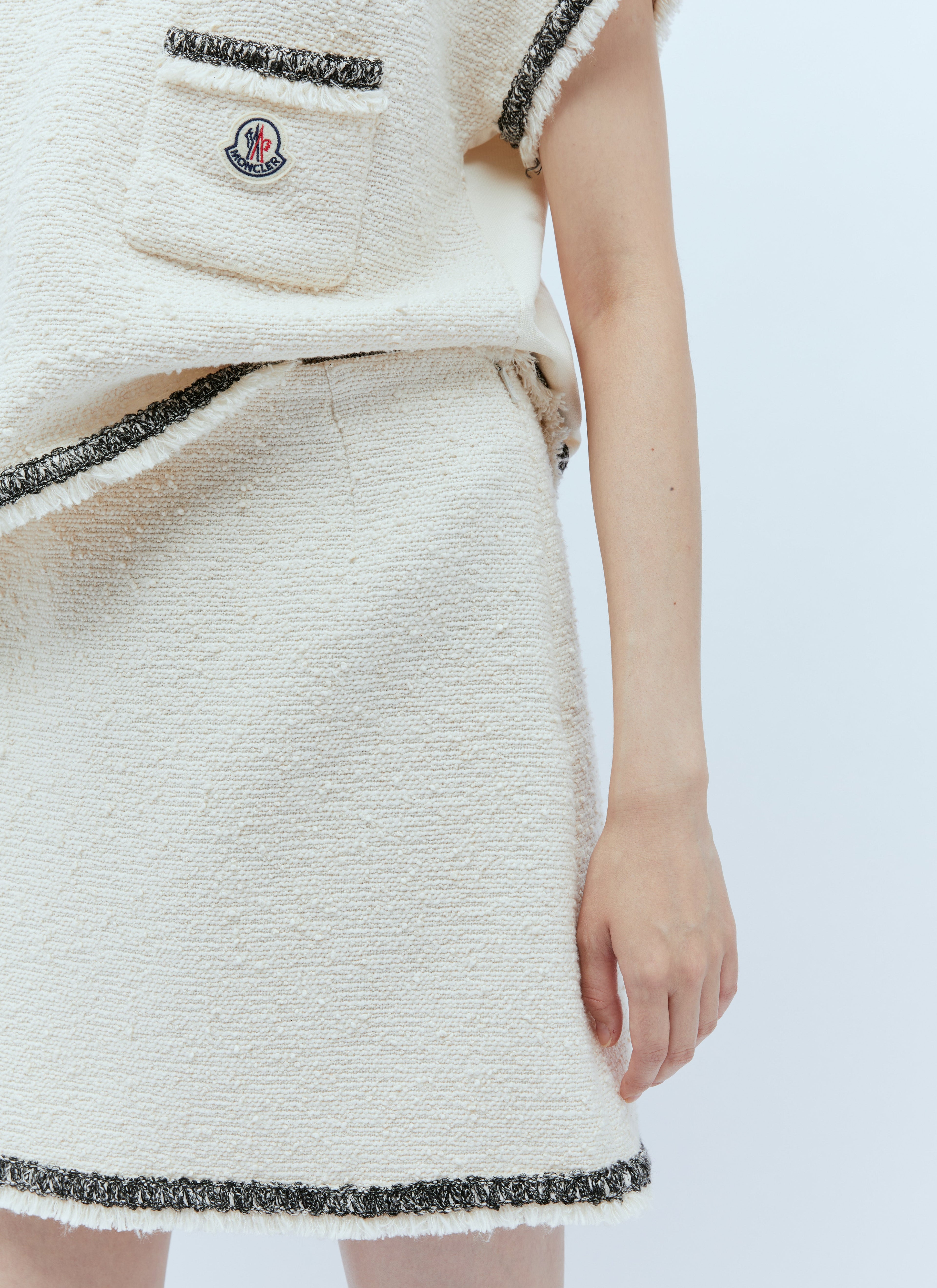 Moncler Women Tweed Mini Skirt