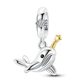 Narwhal with Star Horn Dangle Charm