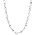 Men's 14k Gold (38gram) or Platinum (71gram) 4.5mm Link Chain Necklace 20"