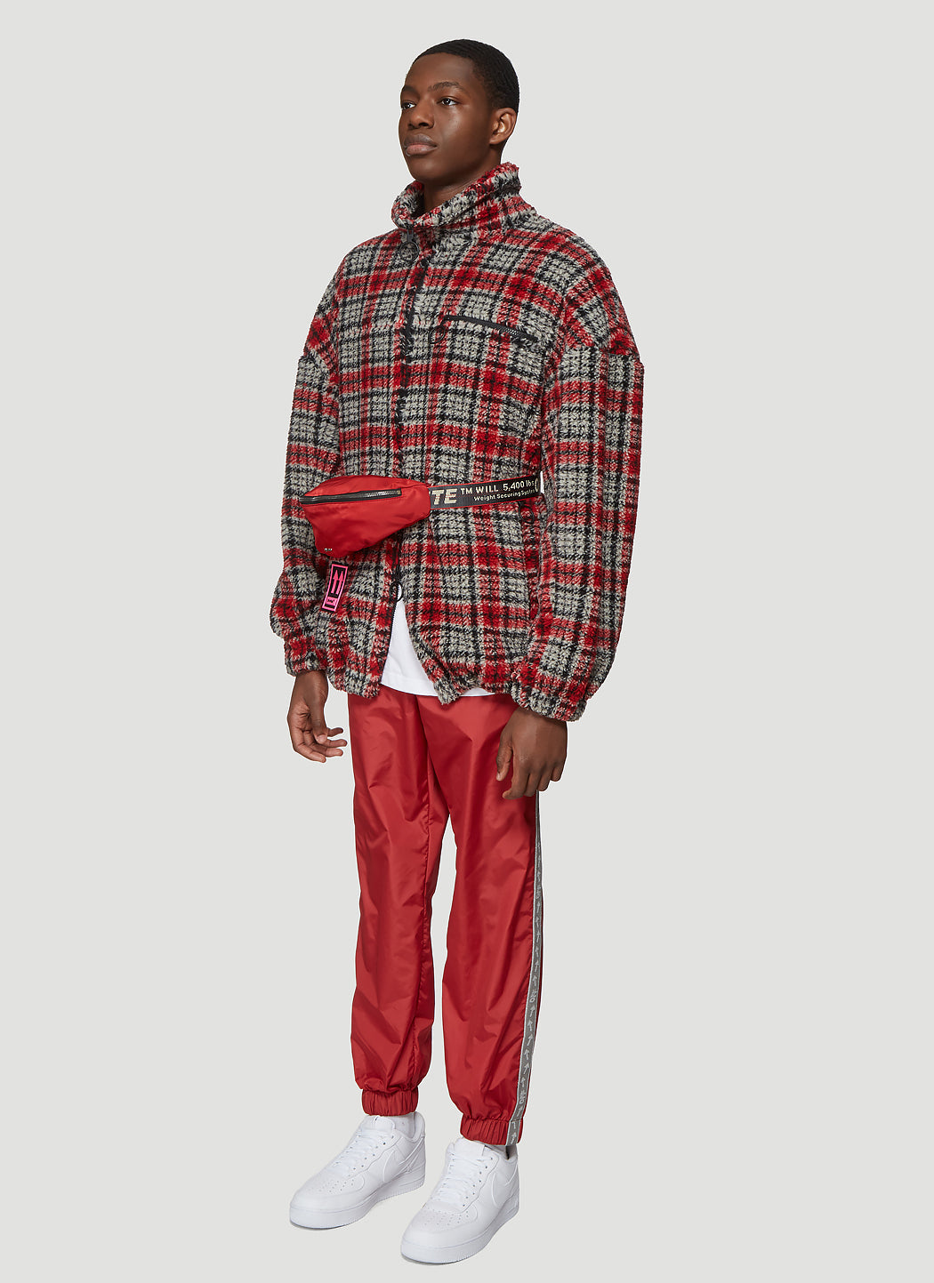 Off-White Men Arrow Side Track Pants