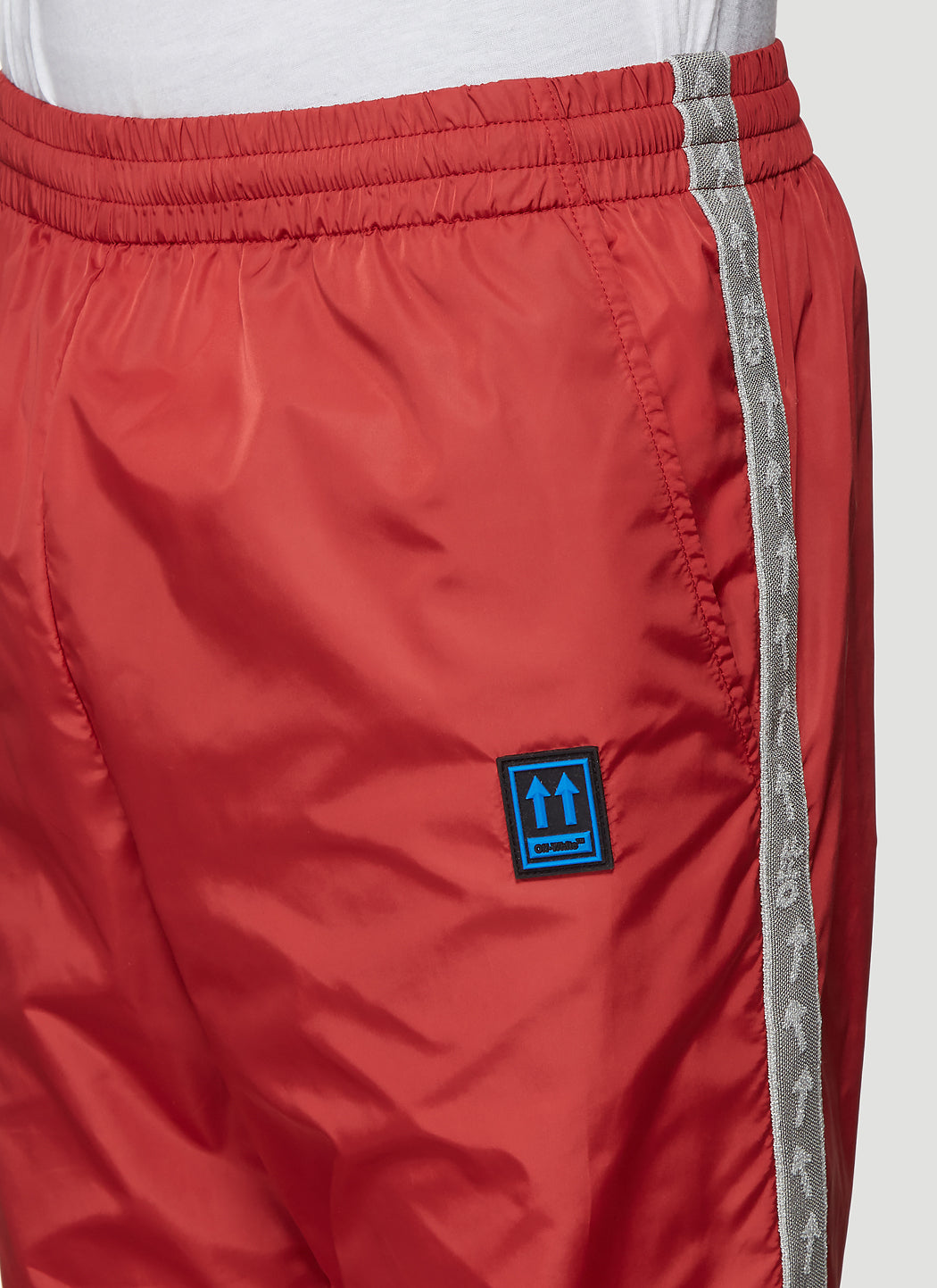 Off-White Men Arrow Side Track Pants