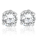 7/8ct Diamond Studs 14K White Gold