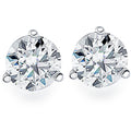 .40Ct Round Brilliant Cut Natural Diamond Stud Earrings in 14K Gold Martini Setting