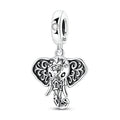 Ornate Elephant Dangle Charm