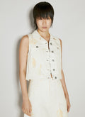Our Legacy Women Mini Denim Vest