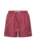 Brunello Cucinelli Men Coral Nylon Swim Shorts