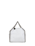 Stella Mccartney Women Pearl Grey Falabella Tiny Tote Bag