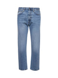 Toteme Women Light Blue Denim Twisted Jeans