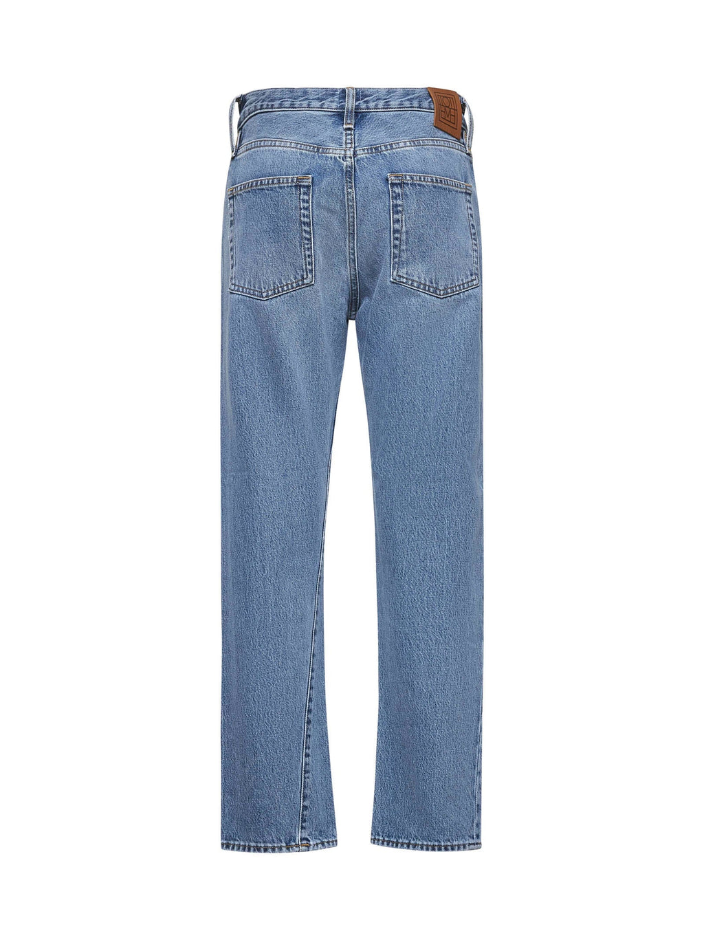 Toteme Women Light Blue Denim Twisted Jeans