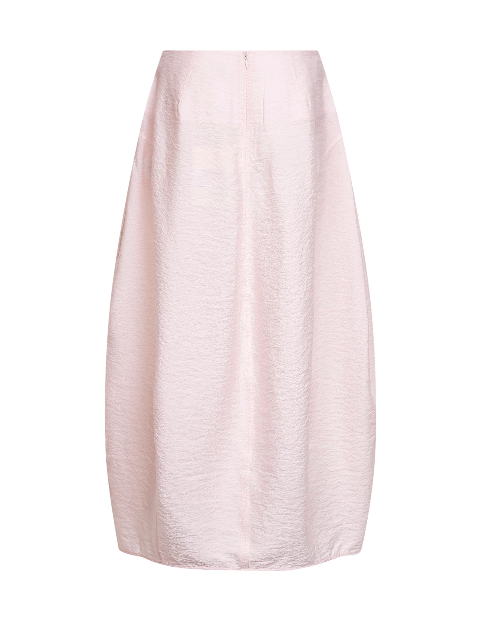 Toteme Women Bloom Silk Blend Long Parachute-Style Skirt
