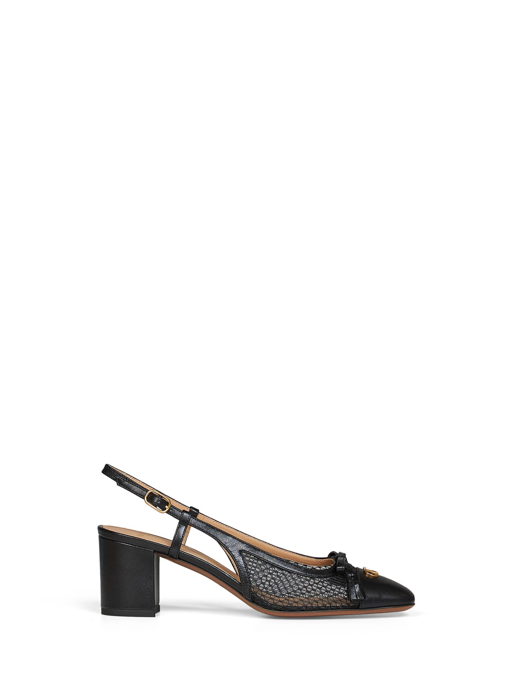 Valentino Garavani Women Black Valet Du Roi 60Mm Slingback Pumps