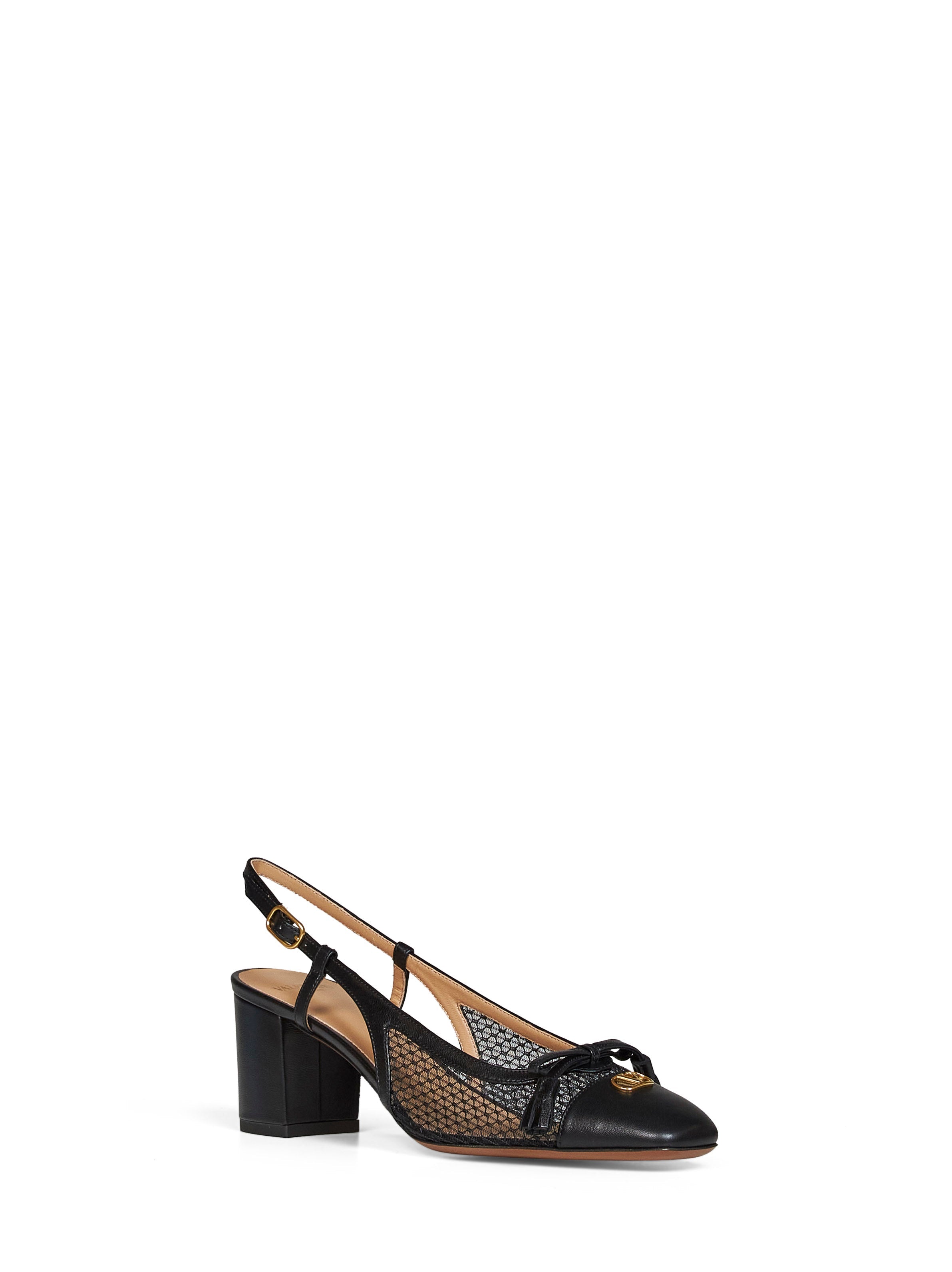 Valentino Garavani Women Black Valet Du Roi 60Mm Slingback Pumps