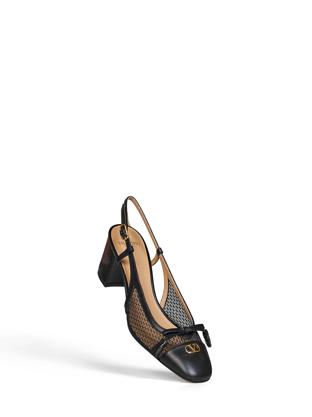Valentino Garavani Women Black Valet Du Roi 60Mm Slingback Pumps
