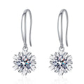 Pangama Bloom Drop Moissanite Earrings