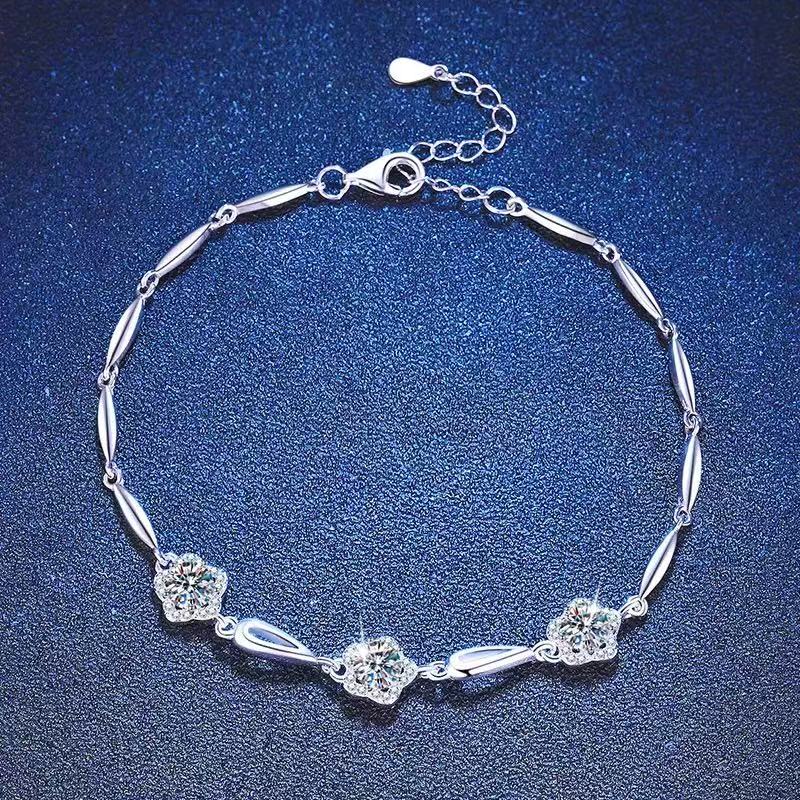 Pangama Blooming Grace Moissanite Bracelet