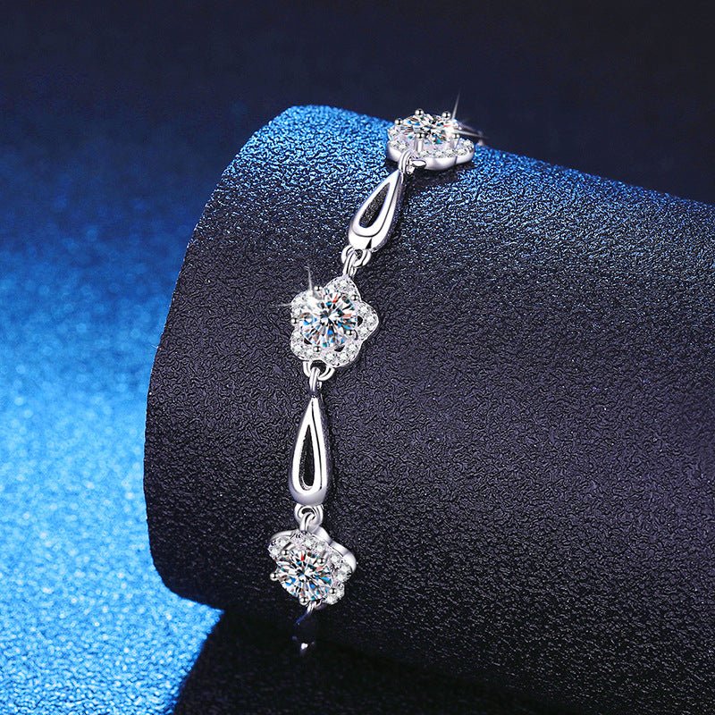 Pangama Blooming Grace Moissanite Bracelet
