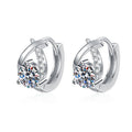 Pangama Celestial Loop Moissanite Earrings