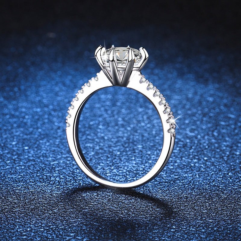 Pangama Classic Radiance Moissanite Ring