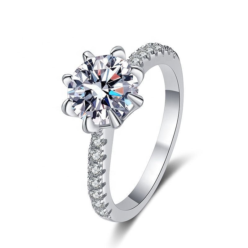 Pangama Classic Radiance Moissanite Ring
