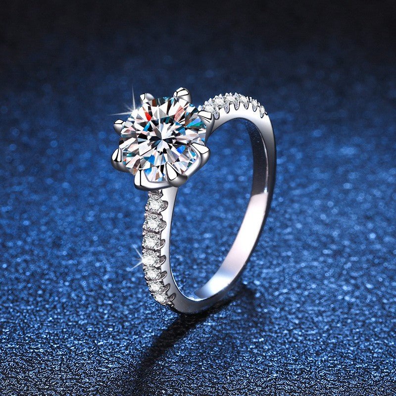 Pangama Classic Radiance Moissanite Ring