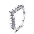 Pangama Crown Gleam Moissanite Ring